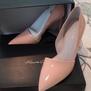 Women's new high heel shoes, Blush color.